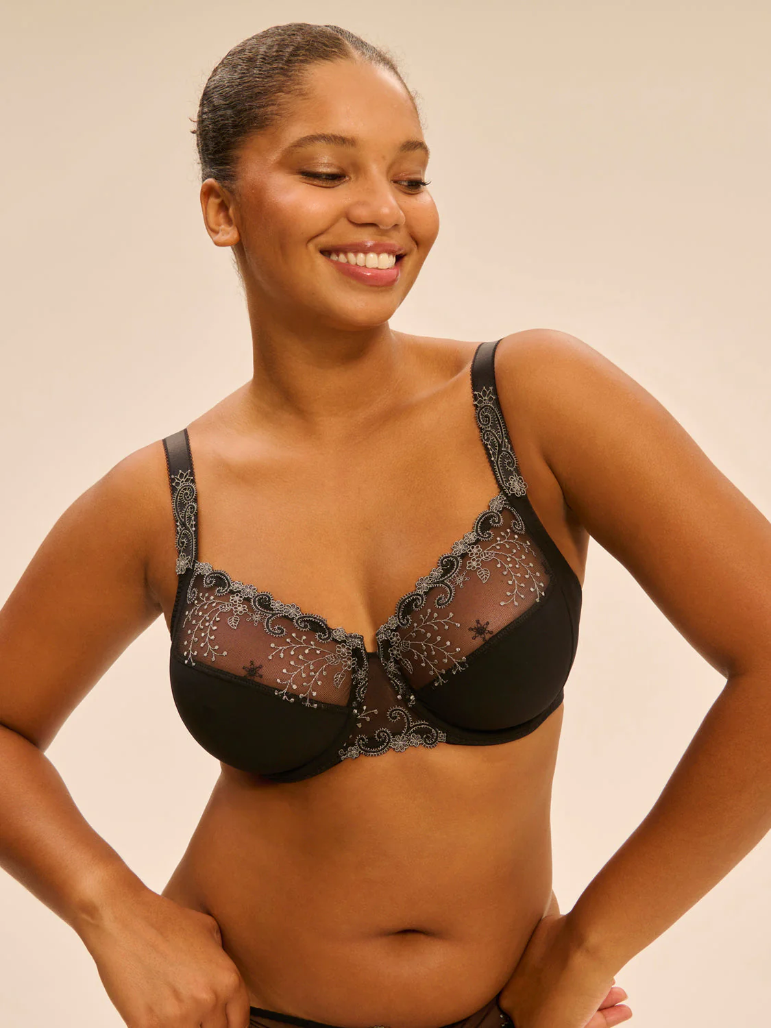 Full cup support bra - Moonlight - Image 2