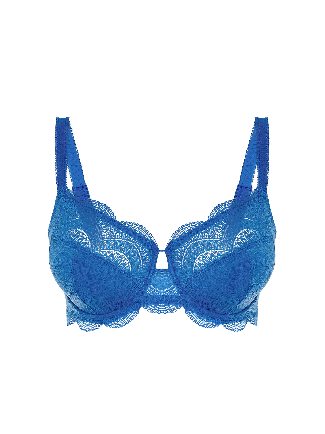 Full cup support bra - Myosotis Blue - Image 6
