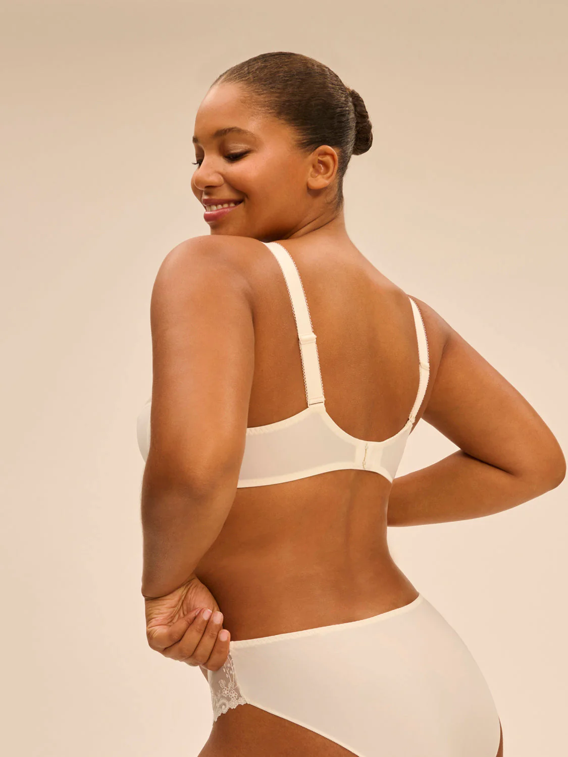 Full cup support bra - Natural - Image 3