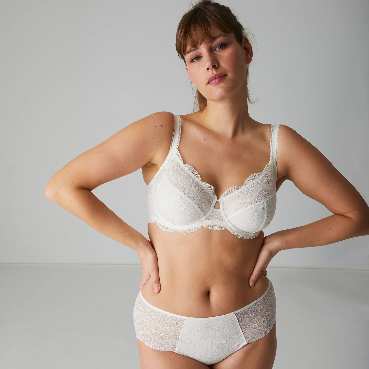 Full cup support bra - Natural - Image 2