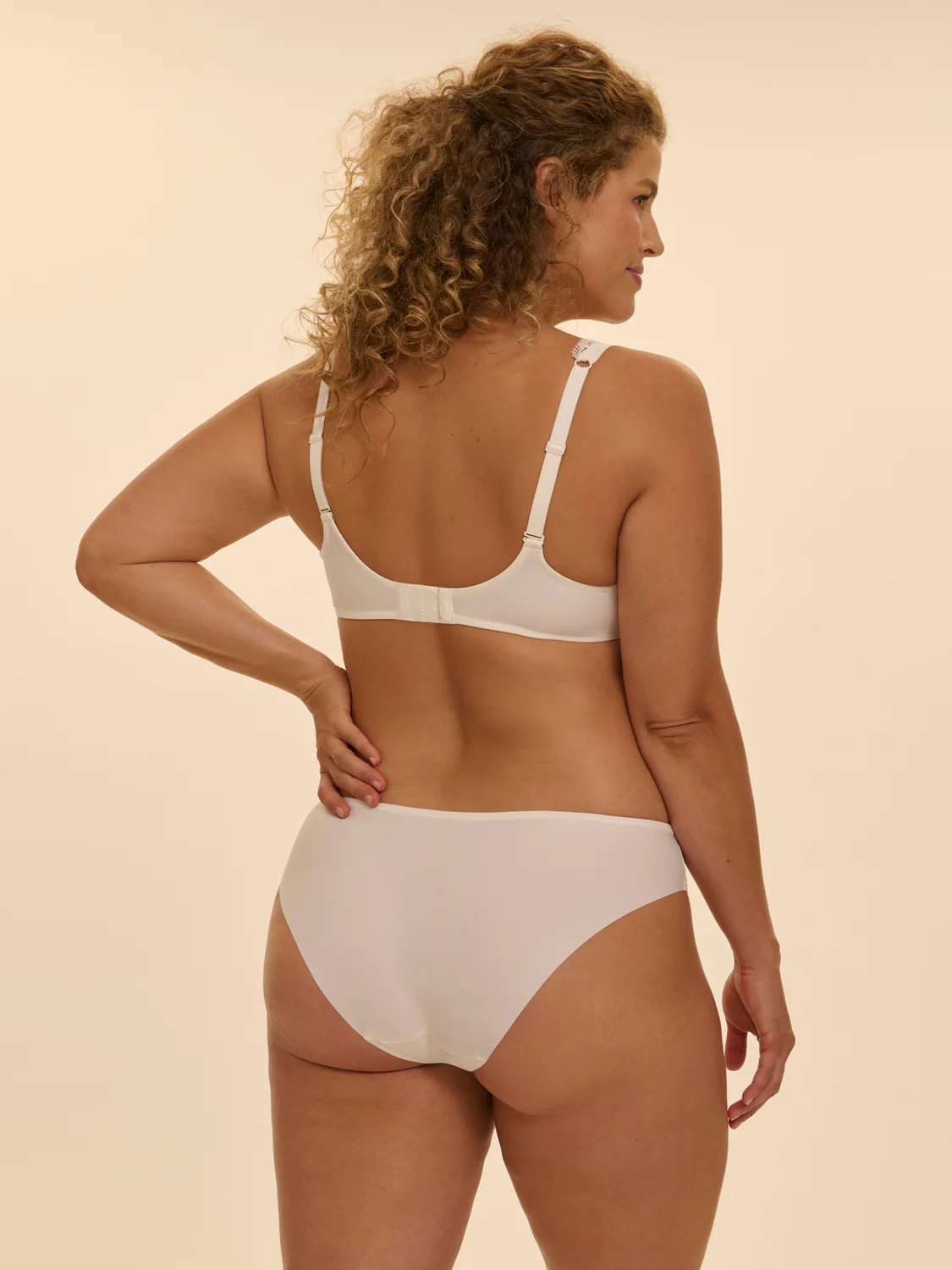 Full cup support bra - Natural - Image 7