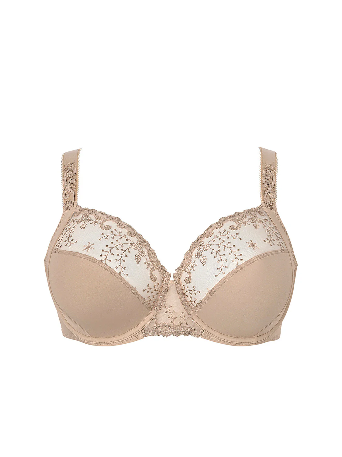 Full cup support bra - Nude - Image 2