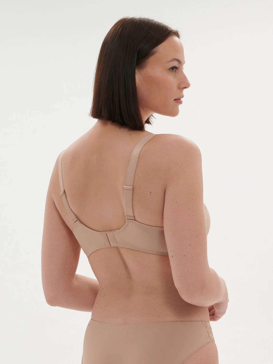 Full cup support bra - Nude - Image 4