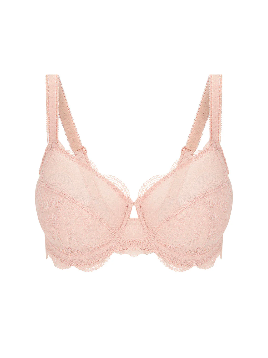 Full cup support bra - Peau rosée - Image 11