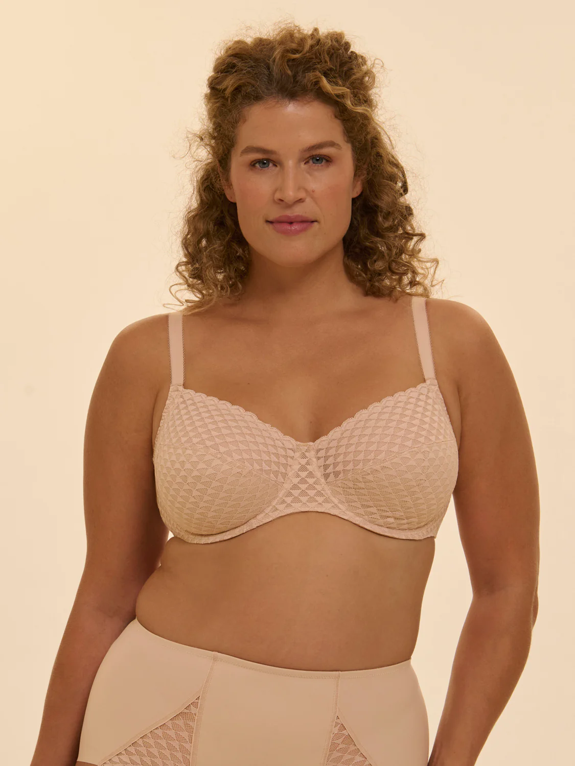 Full cup support bra - Peau rosée - Image 2
