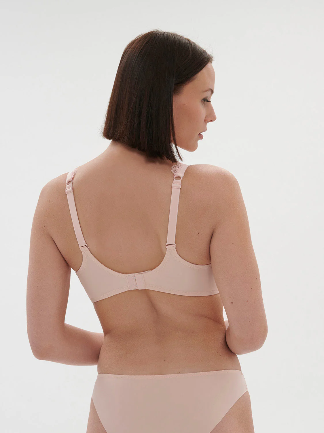 Full cup support bra - Petal Powder - Image 3