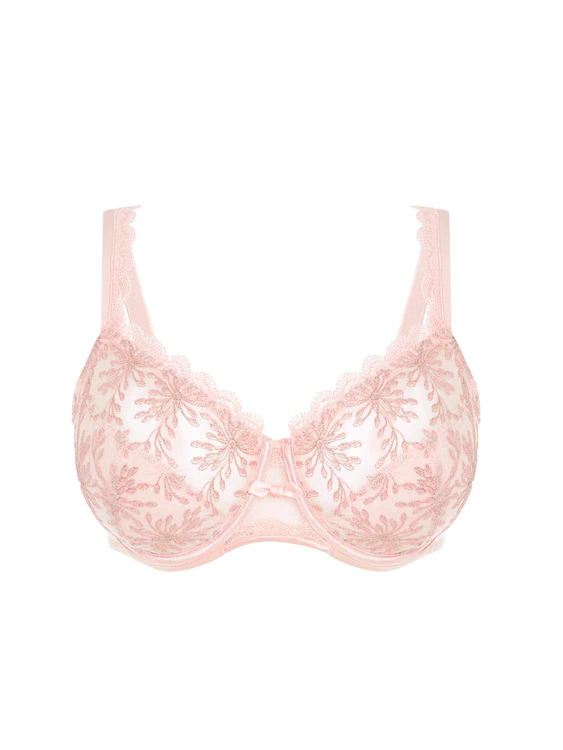 Full cup support bra - Petal Powder - Image 6