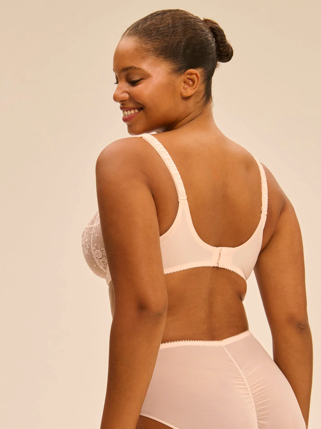 Full cup support bra - Sakura pink - Image 3