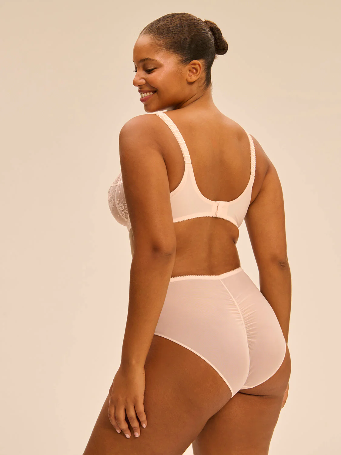 Full cup support bra - Sakura pink - Image 6