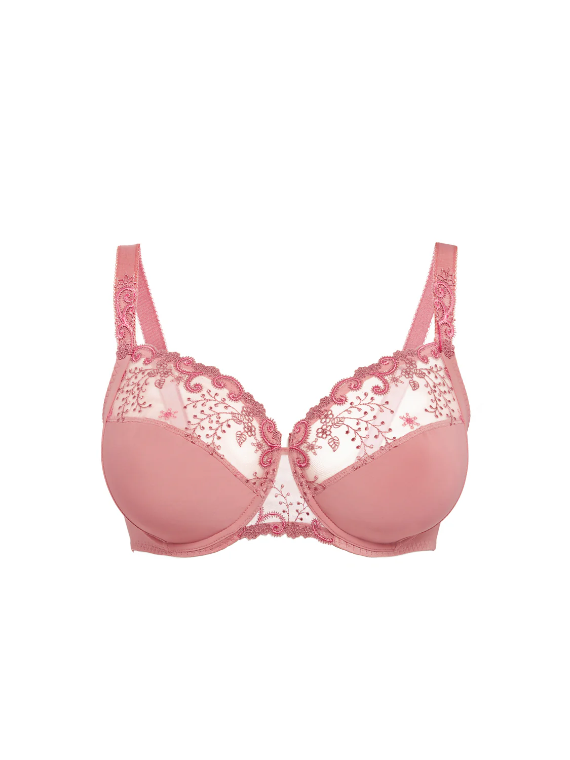 Full cup support bra - Smokey Pink - Image 7