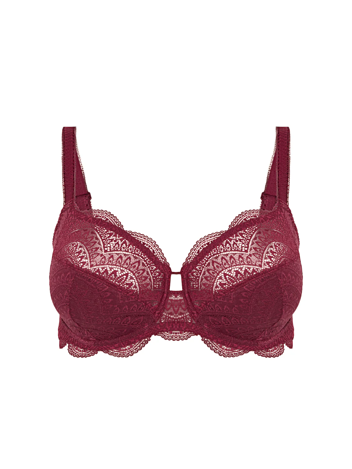 Full cup support bra - Spinel Red - Image 6
