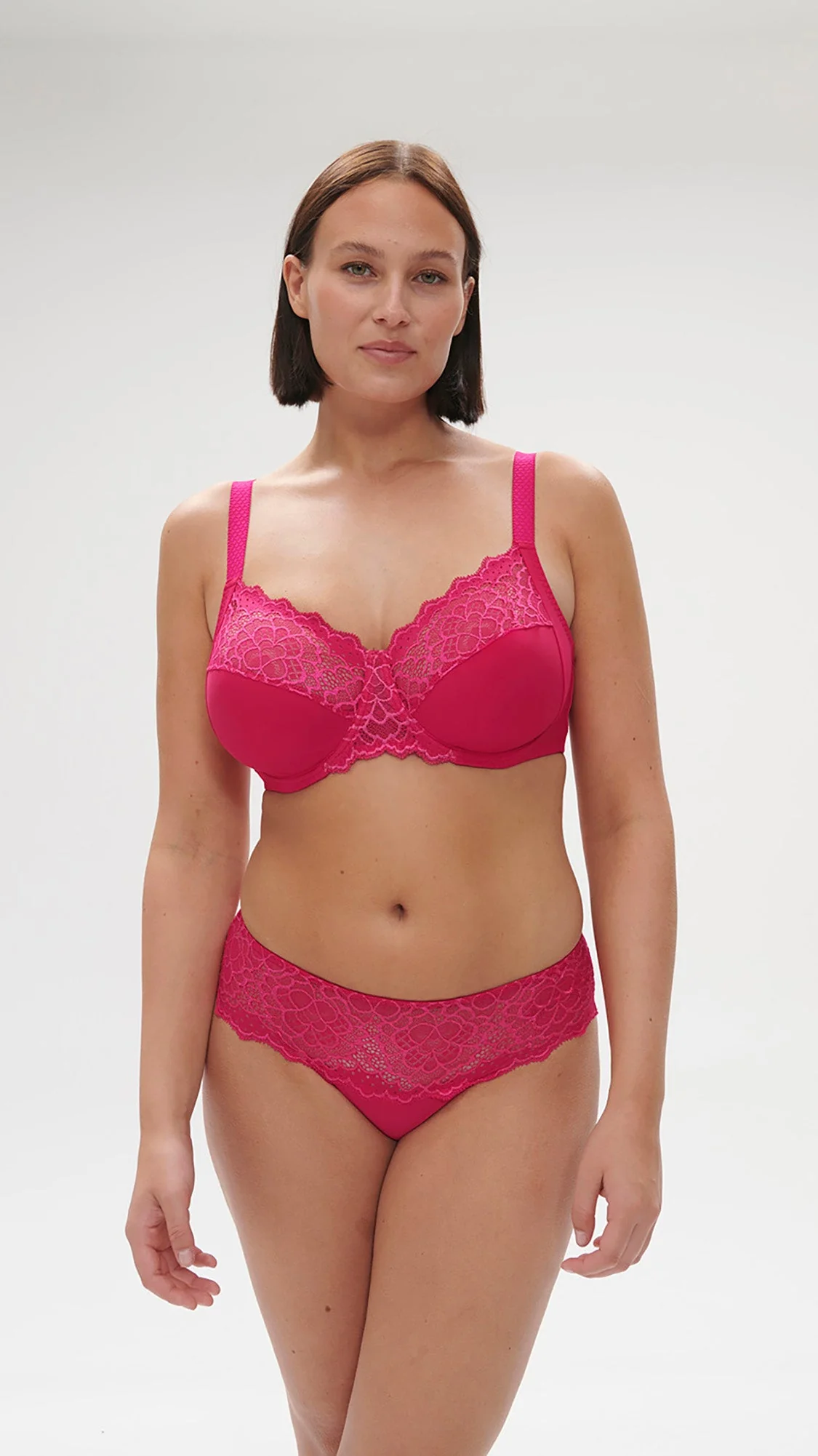 Full cup support bra - Teaberry Pink - Image 4