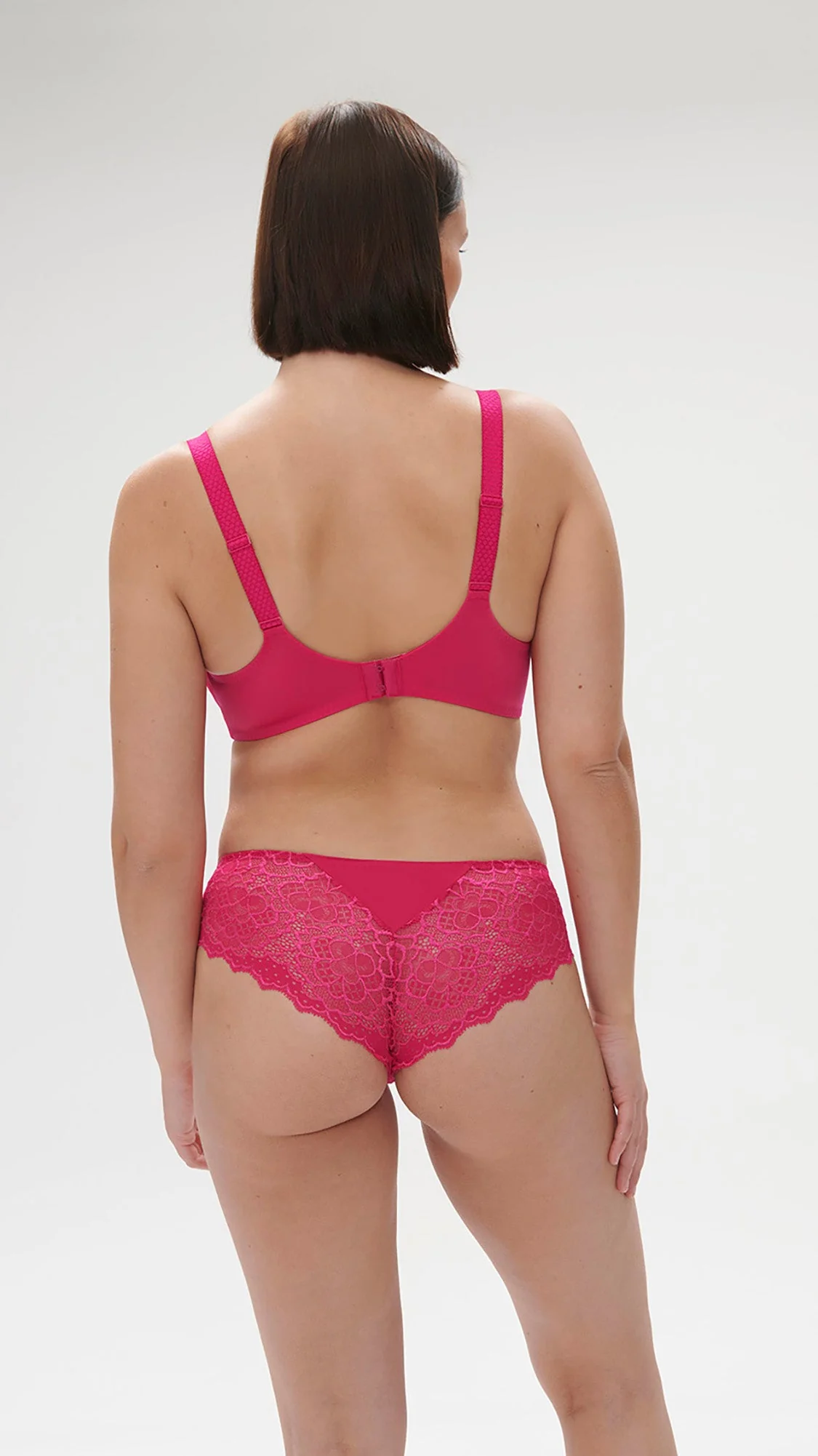 Full cup support bra - Teaberry Pink - Image 5