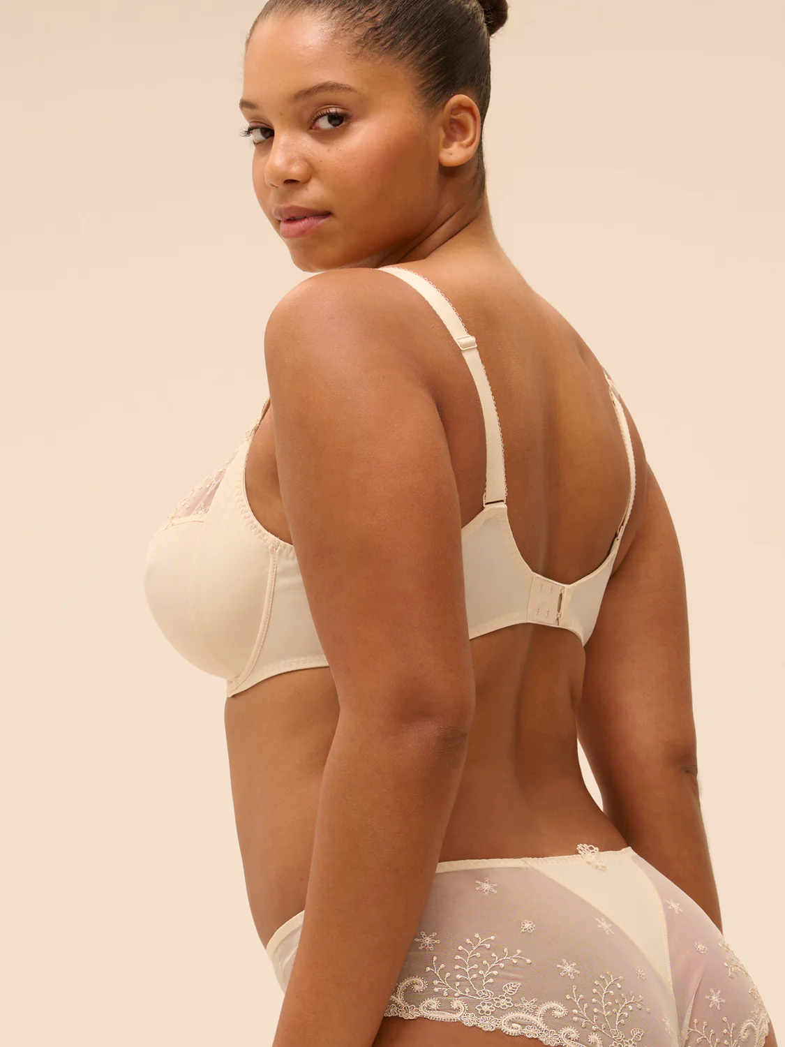 Full cup support bra - Topaz Beige - Image 3