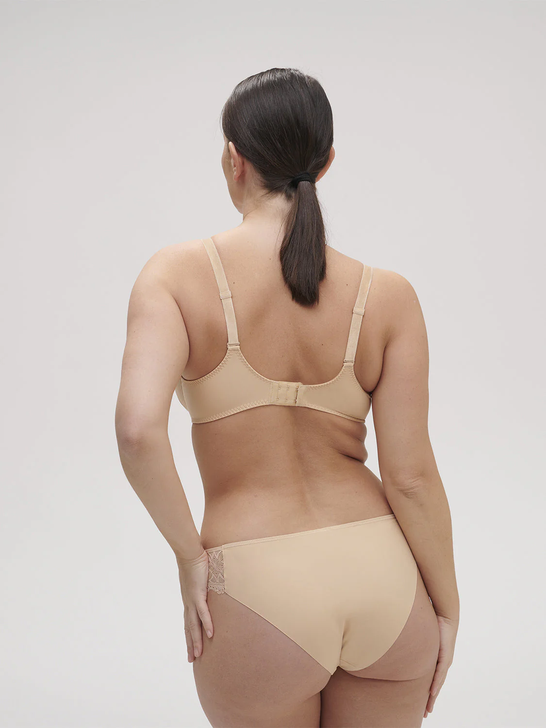 Full cup support bra - Vanilla - Image 4