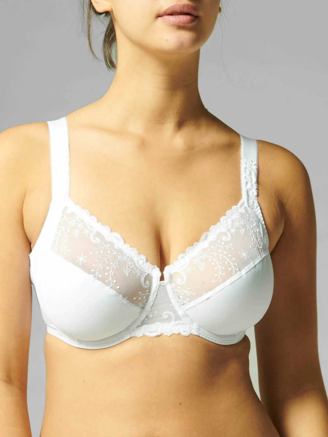 Full cup support bra - White - Image 3
