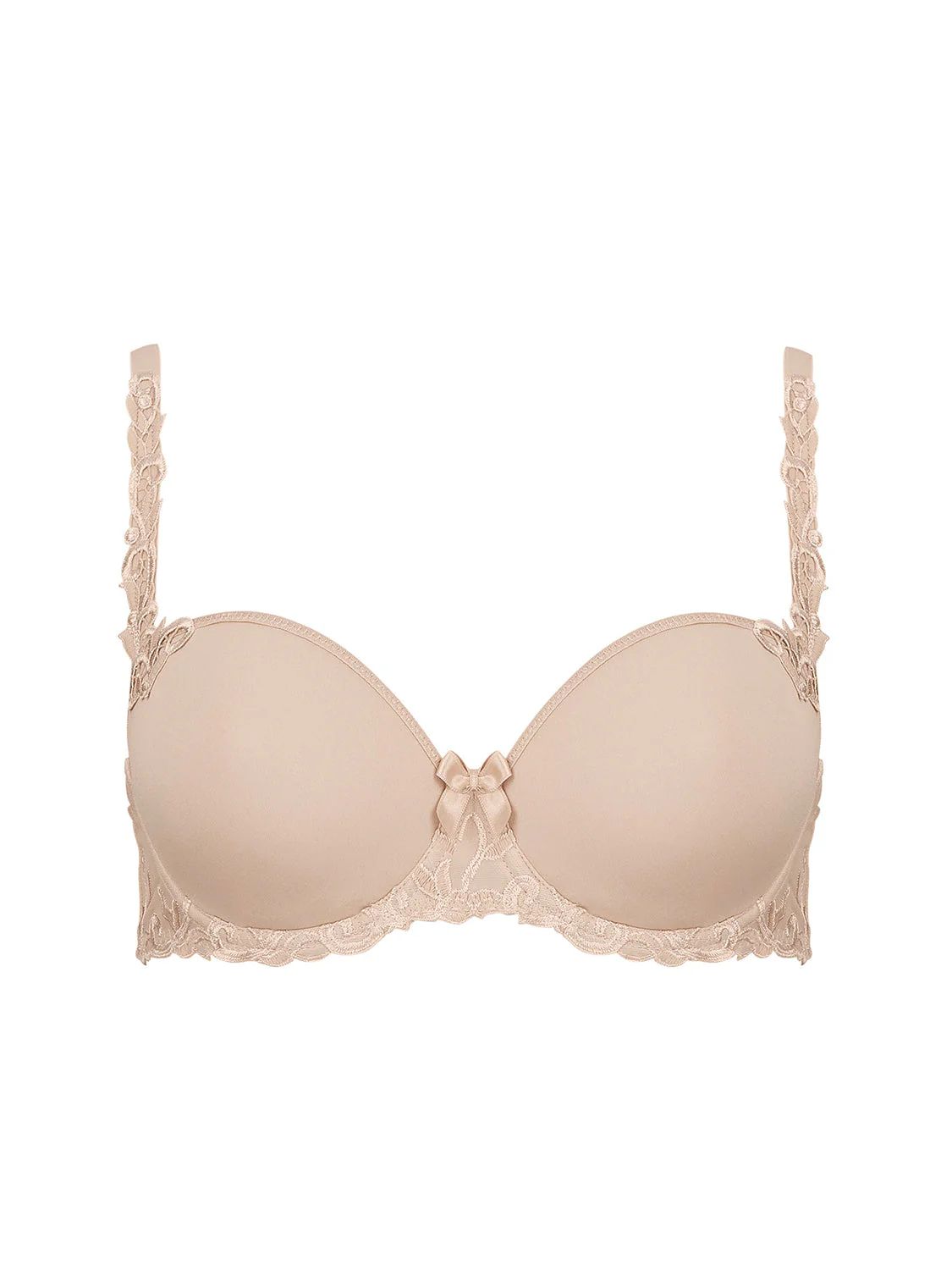 Half cup 3D moulded bra - Peau rosée - Image 6