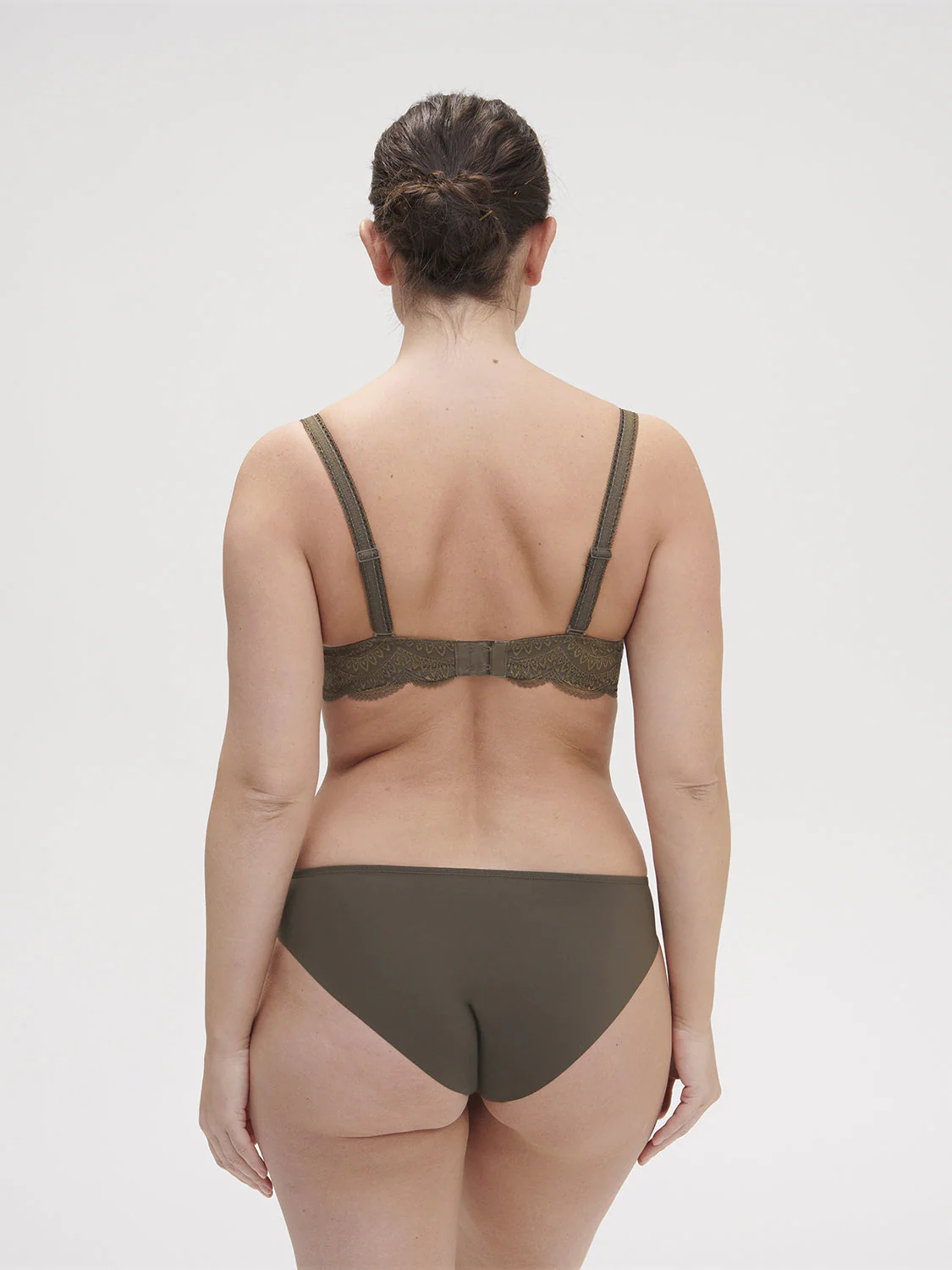 Half cup bra - Adventure Green - Image 11
