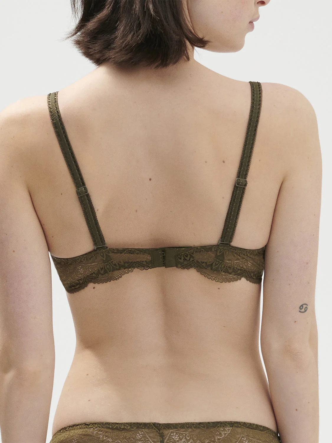 Half cup bra - Adventure Green - Image 2