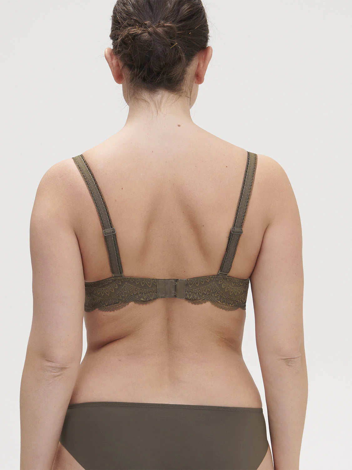 Half cup bra - Adventure Green - Image 9