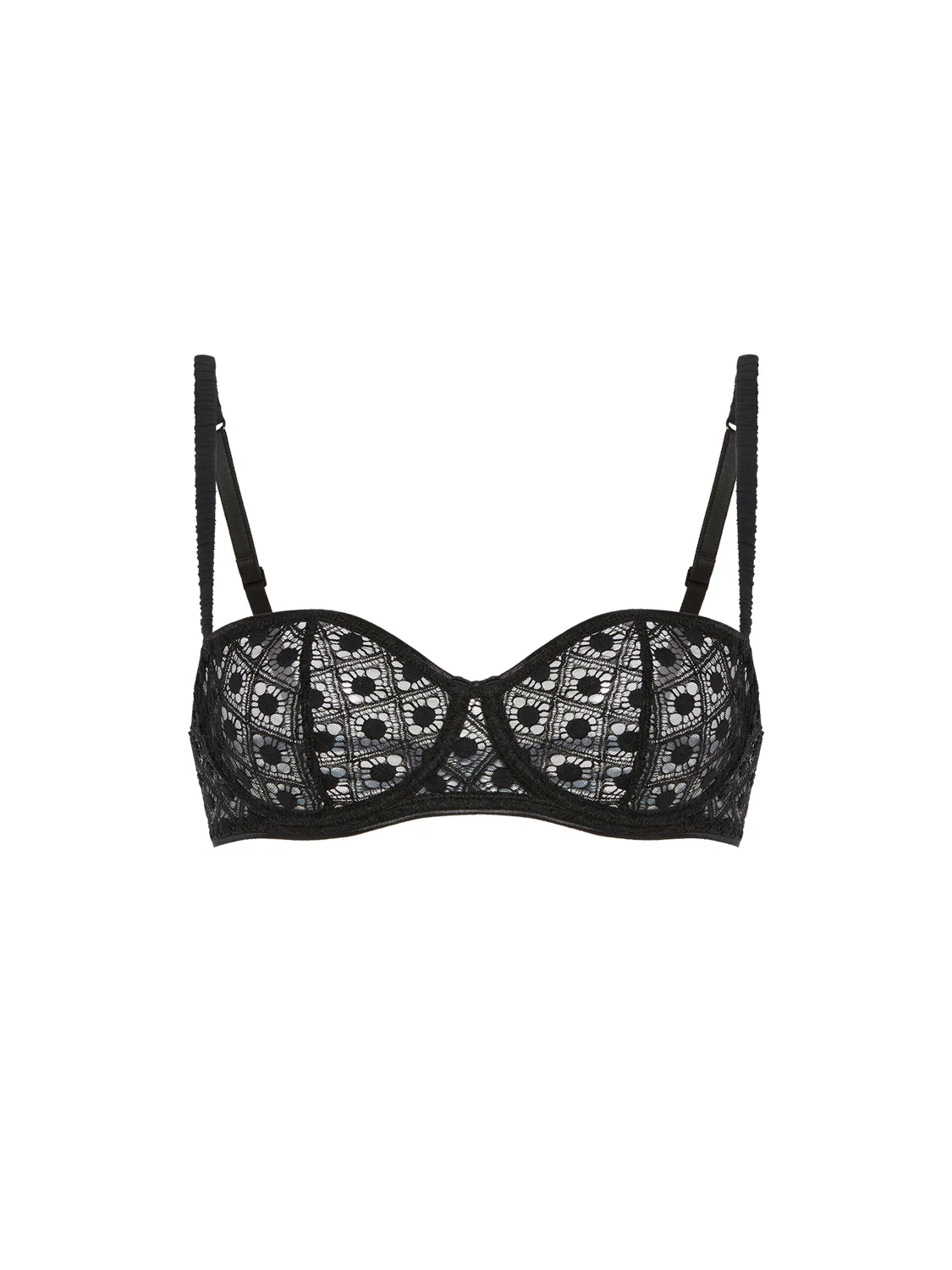 Half cup bra - Black - Image 7
