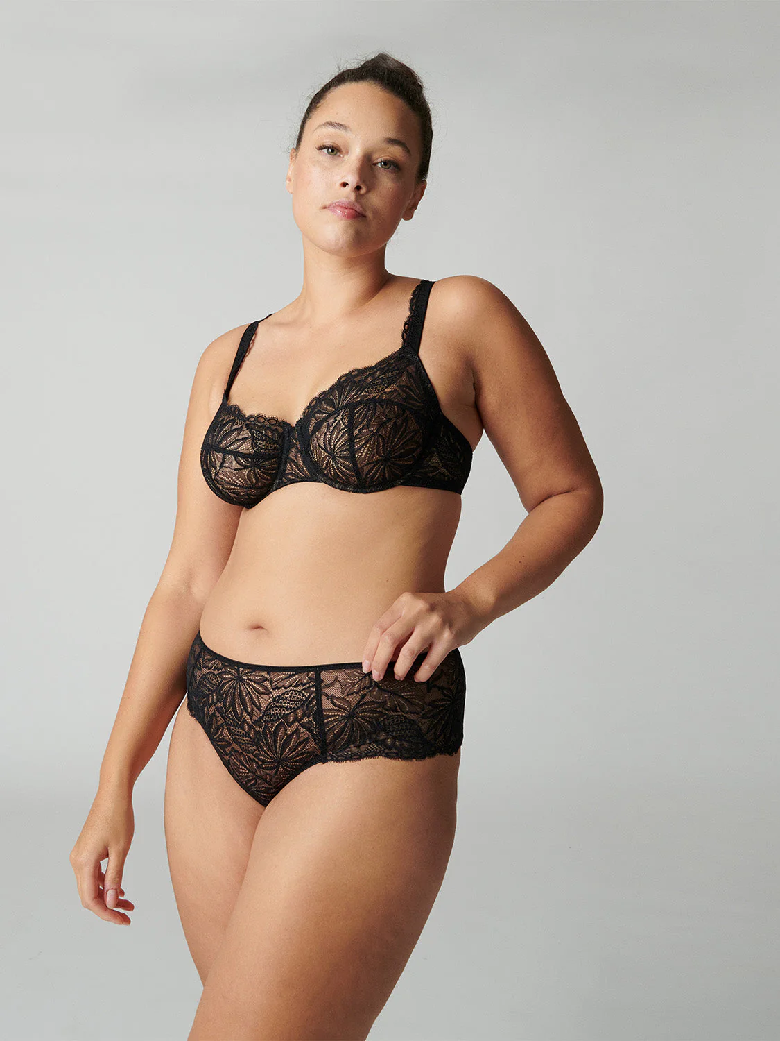 Half cup bra - Black - Image 6