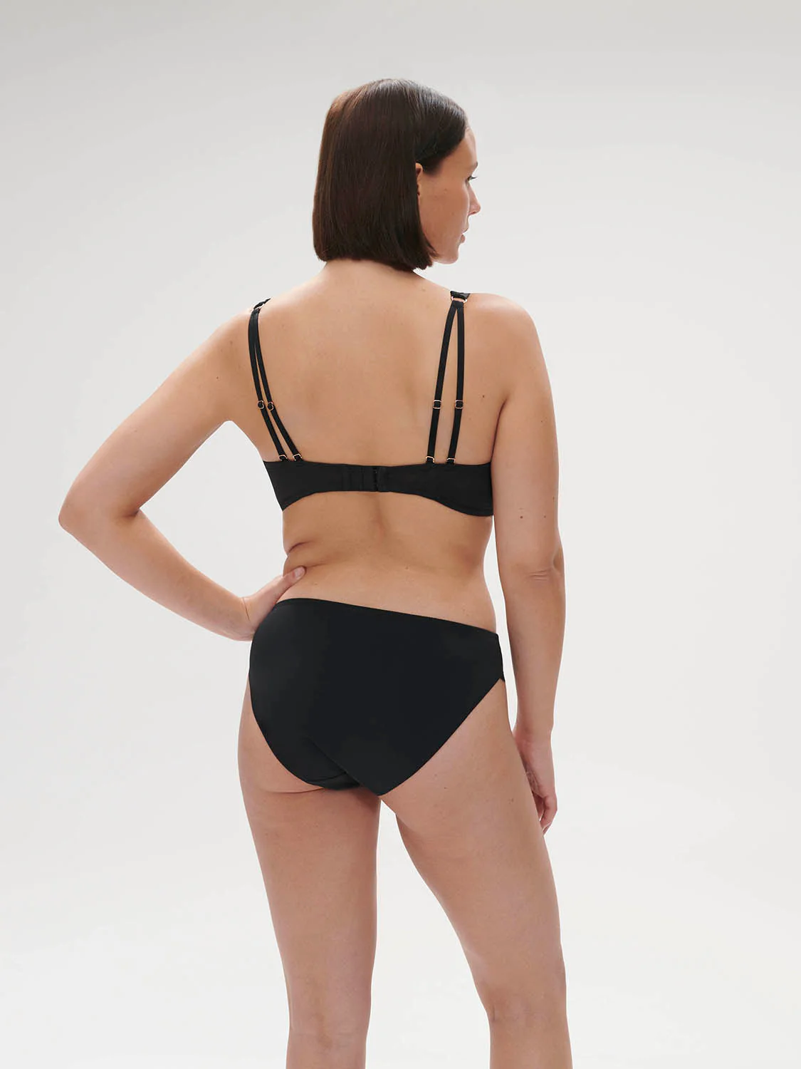Half cup bra - Black - Image 10