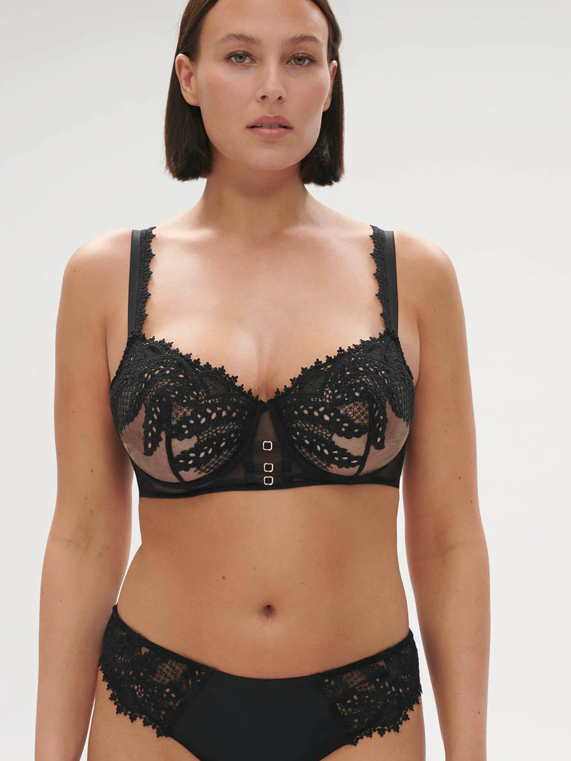 Half cup bra - Black - Image 6