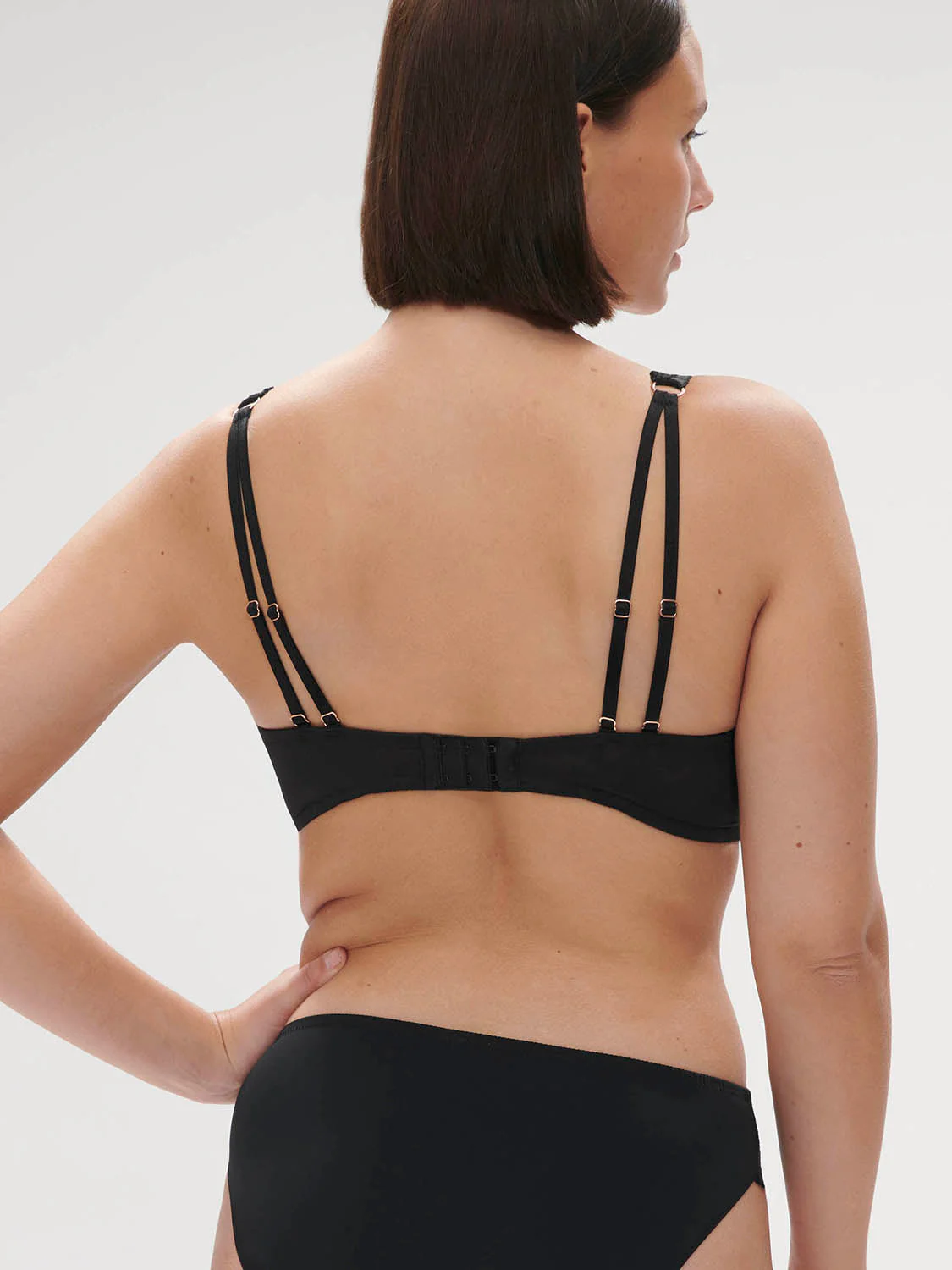 Half cup bra - Black - Image 7