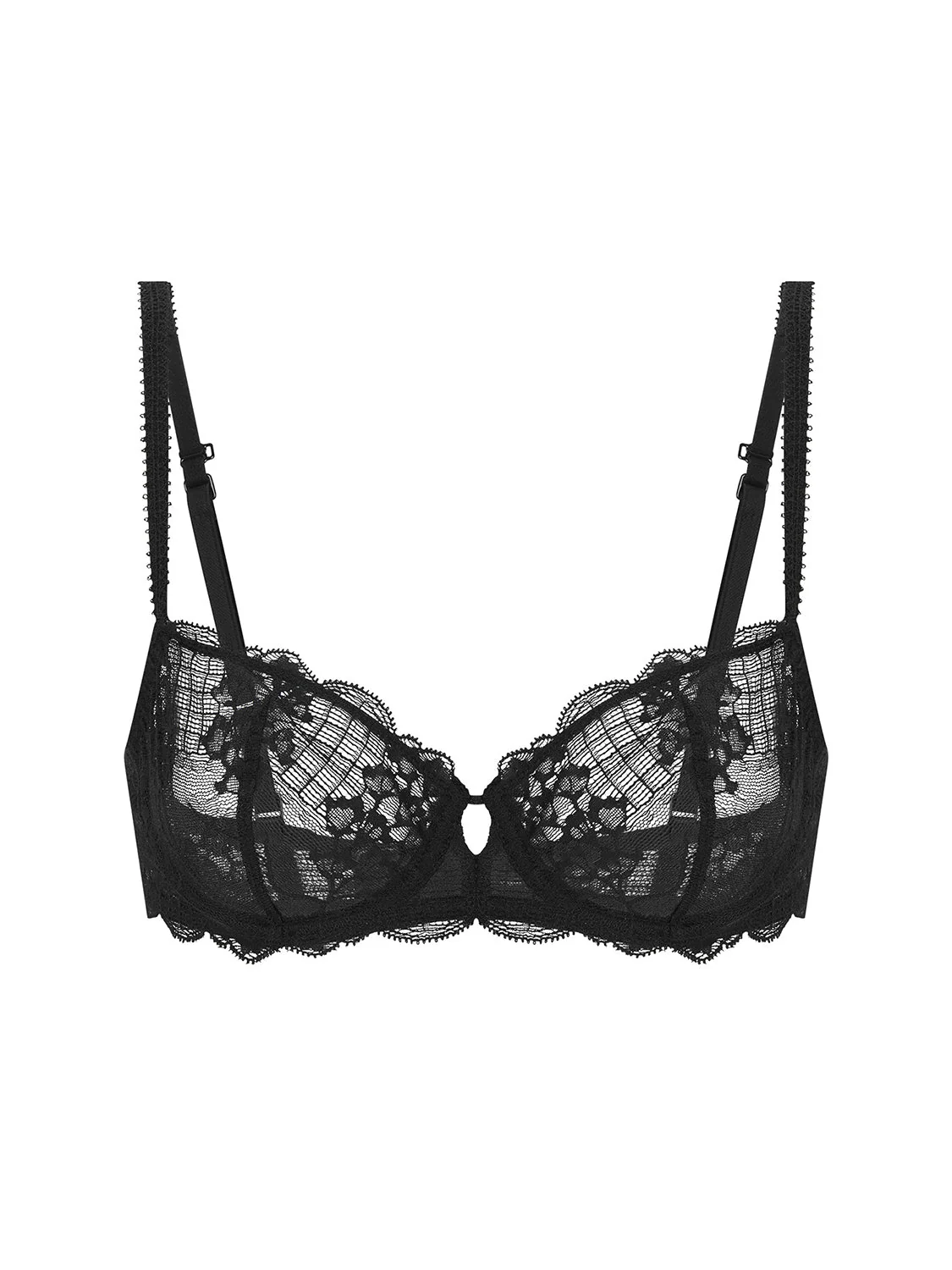 Half cup bra - Black - Image 6