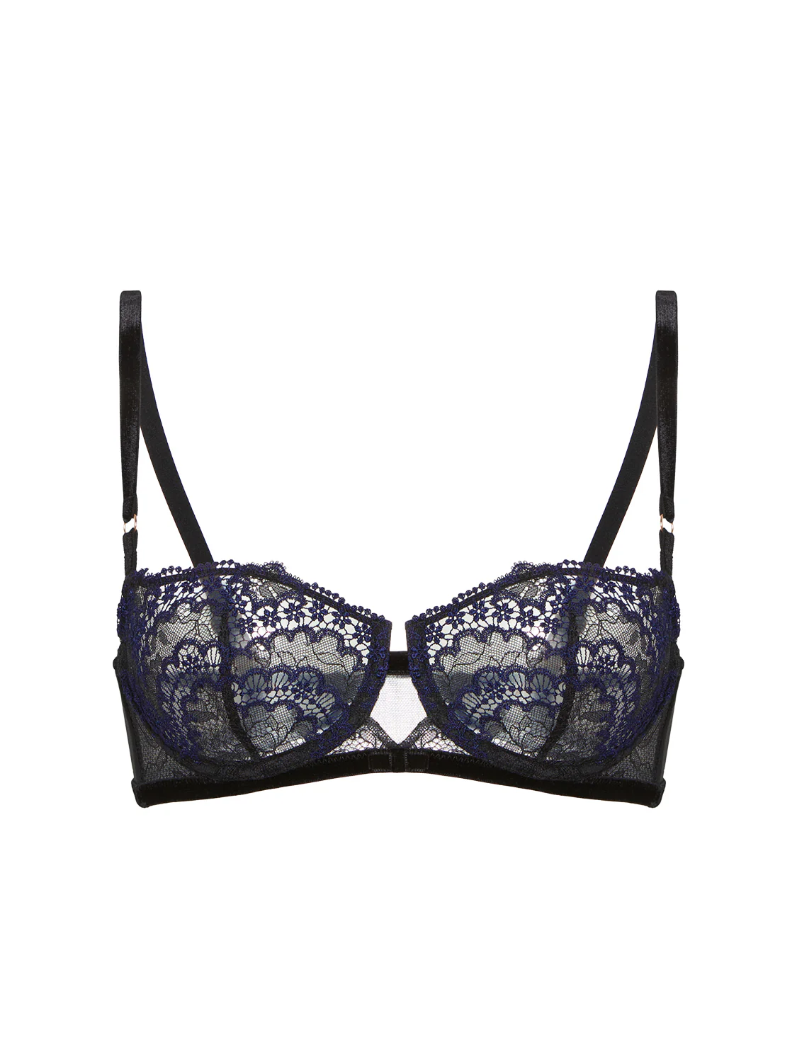 Half cup bra - Black - Image 10