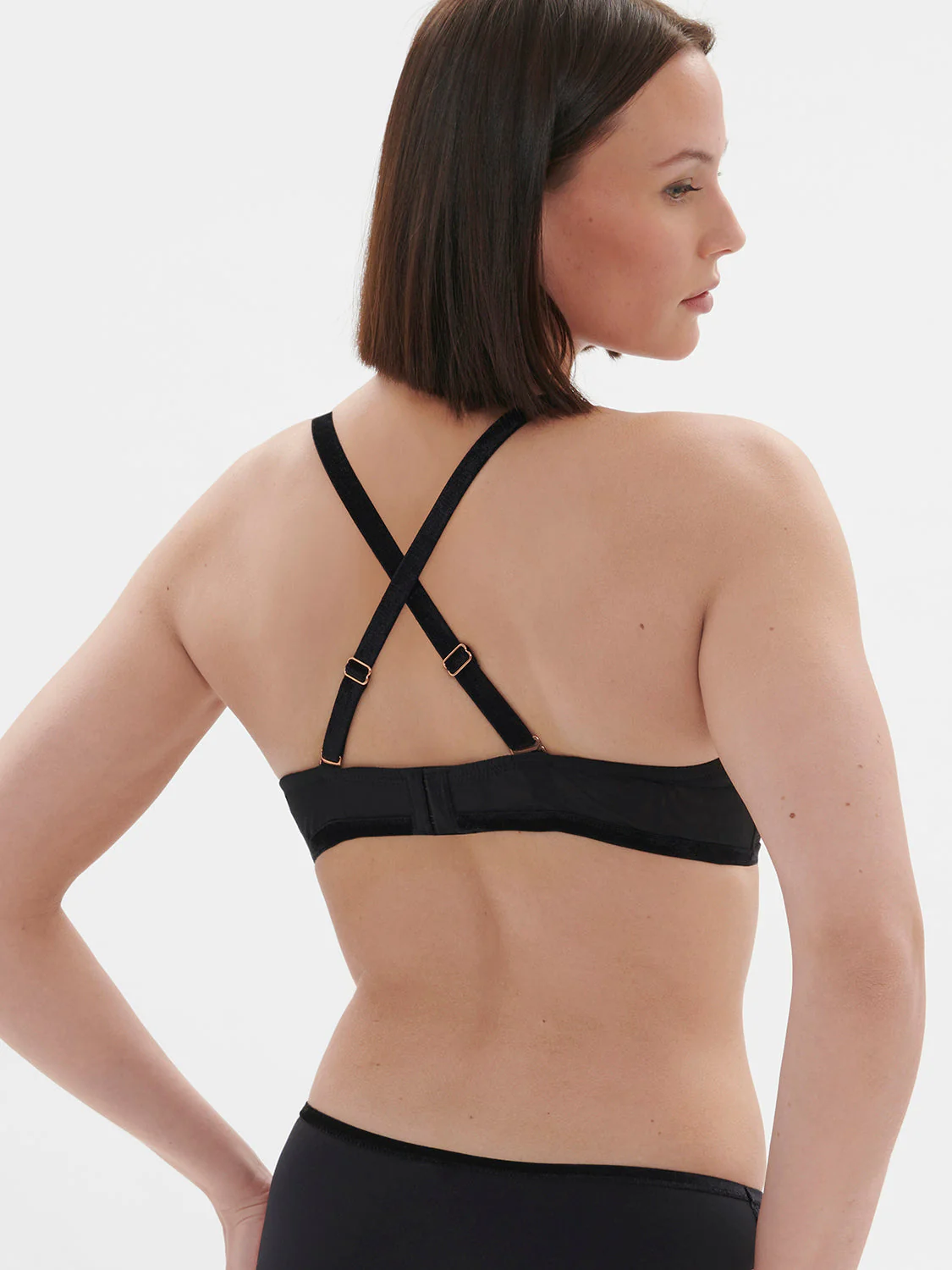 Half cup bra - Black - Image 8