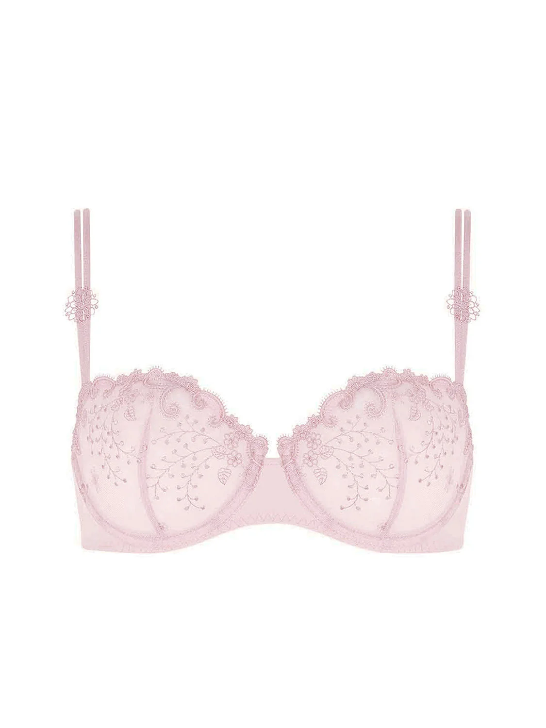 Half cup bra - Blush - Image 4