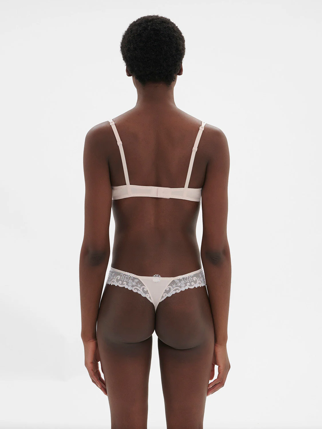 Half cup bra - Blush - Image 7