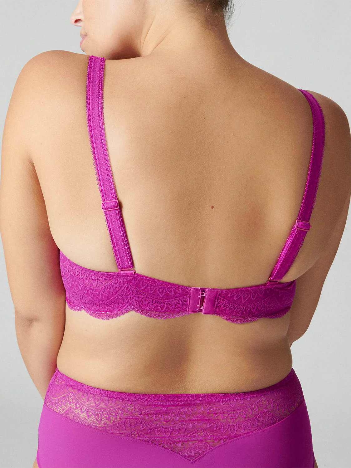 Half cup bra - Bougainvillea - Image 10