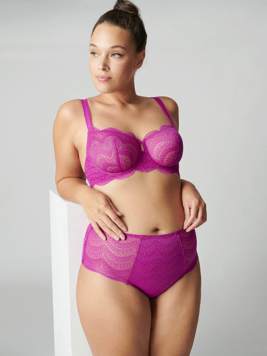 Half cup bra - Bougainvillea - Image 6
