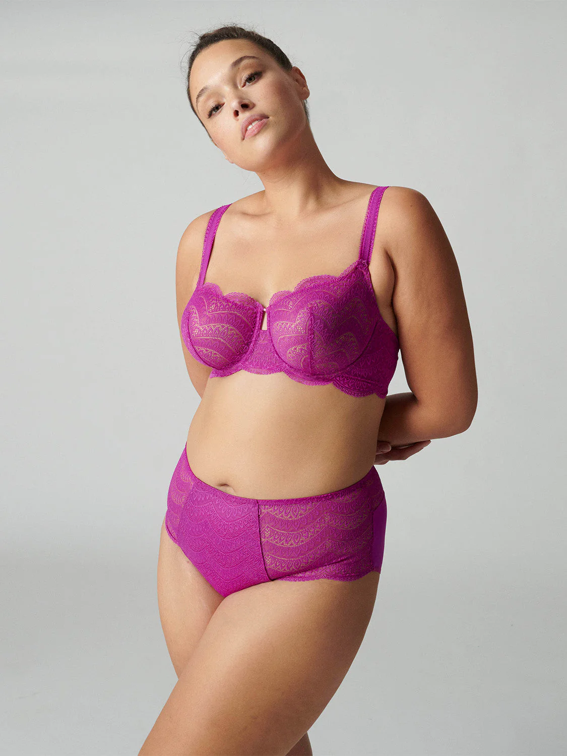 Half cup bra - Bougainvillea - Image 7