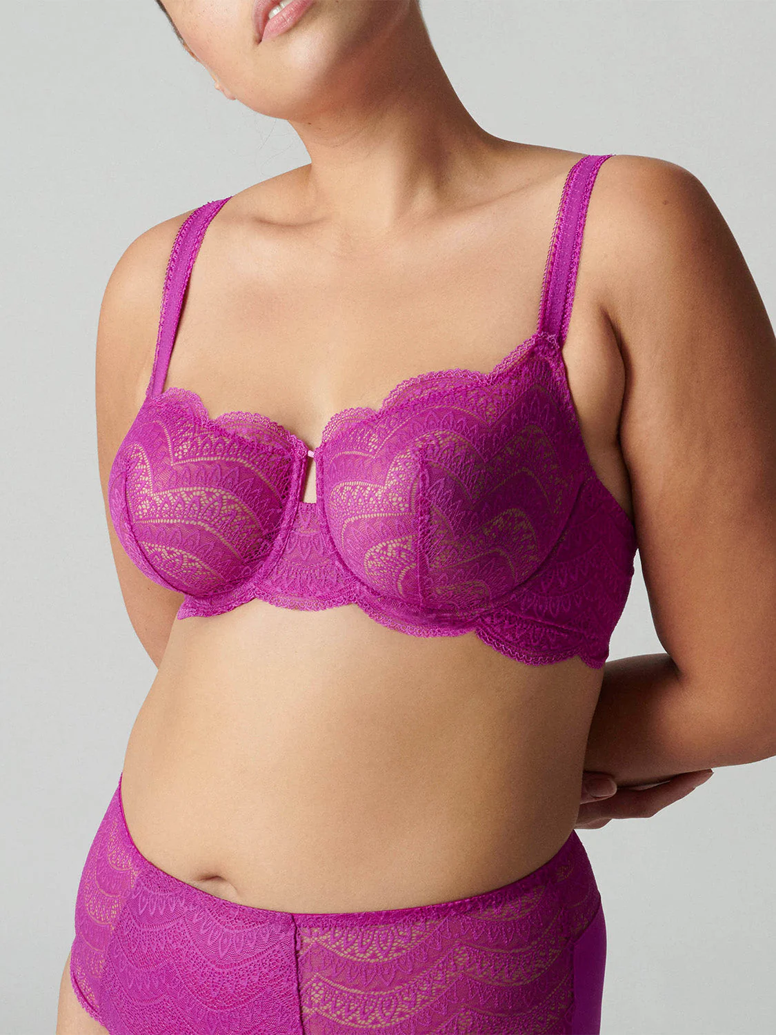 Half cup bra - Bougainvillea - Image 8