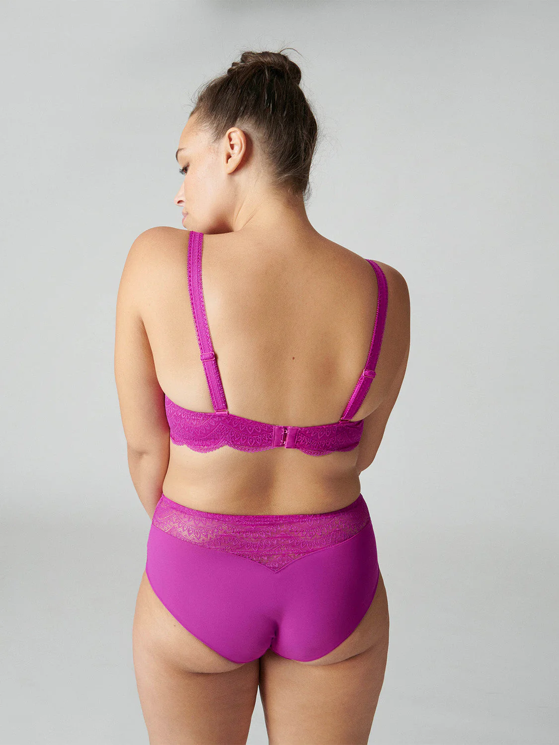 Half cup bra - Bougainvillea - Image 9