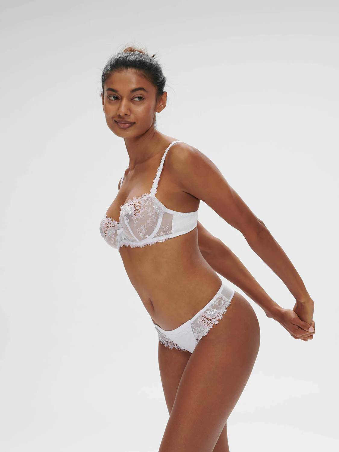 Half cup bra - Cristal White - Image 3