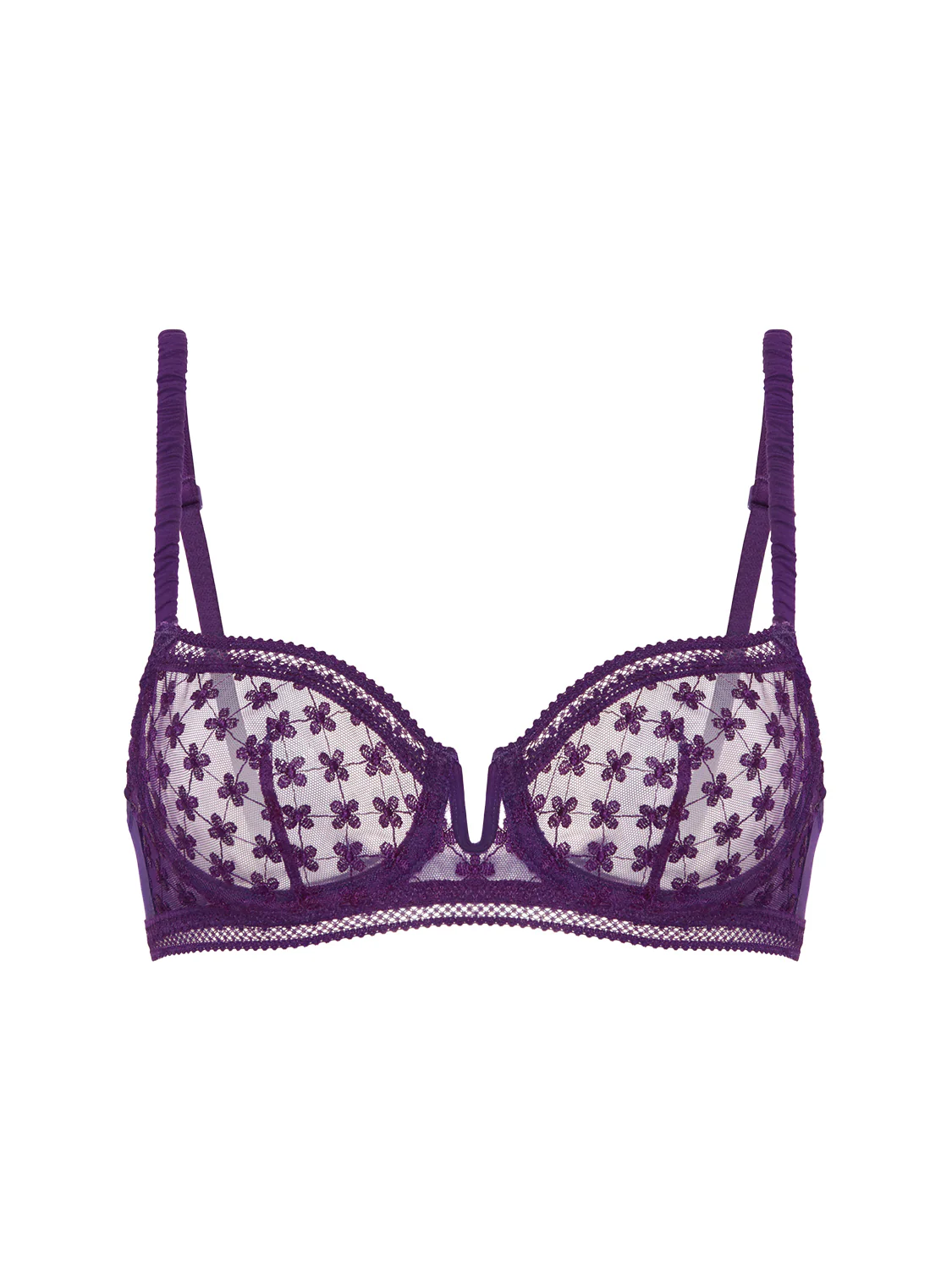 Half cup bra - Euphoria Purple - Image 8