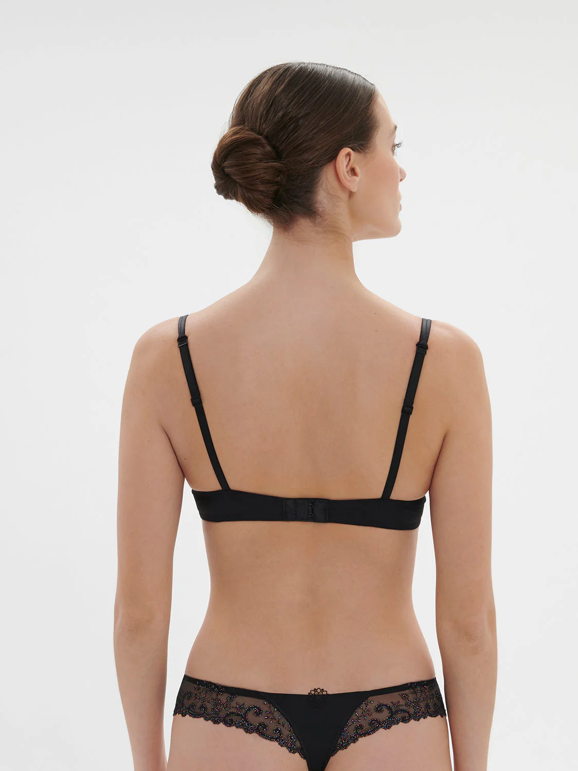Half cup bra - Gem Black - Image 3
