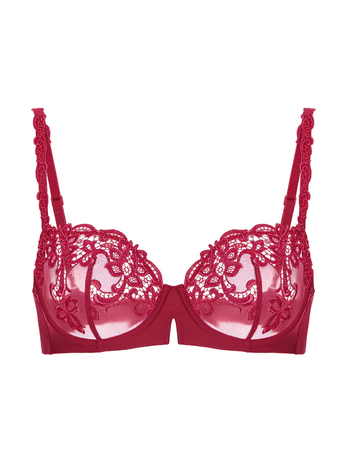Half cup bra - Lipstick - Image 12
