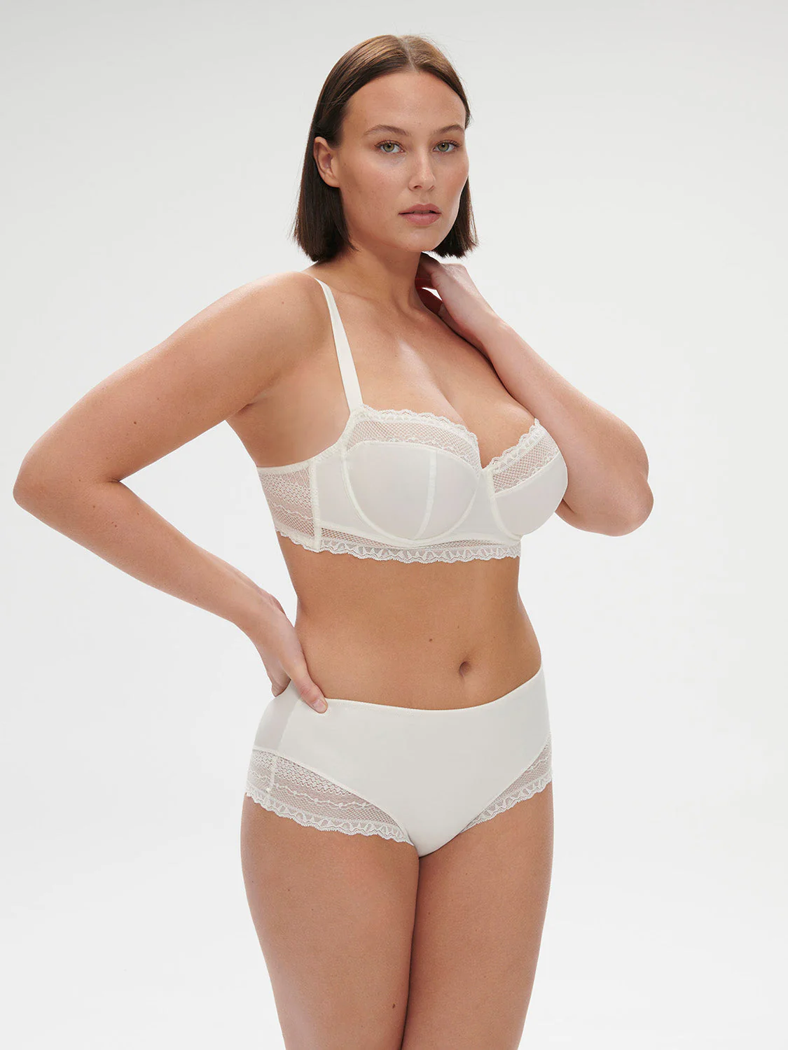 Half cup bra - Natural - Image 11