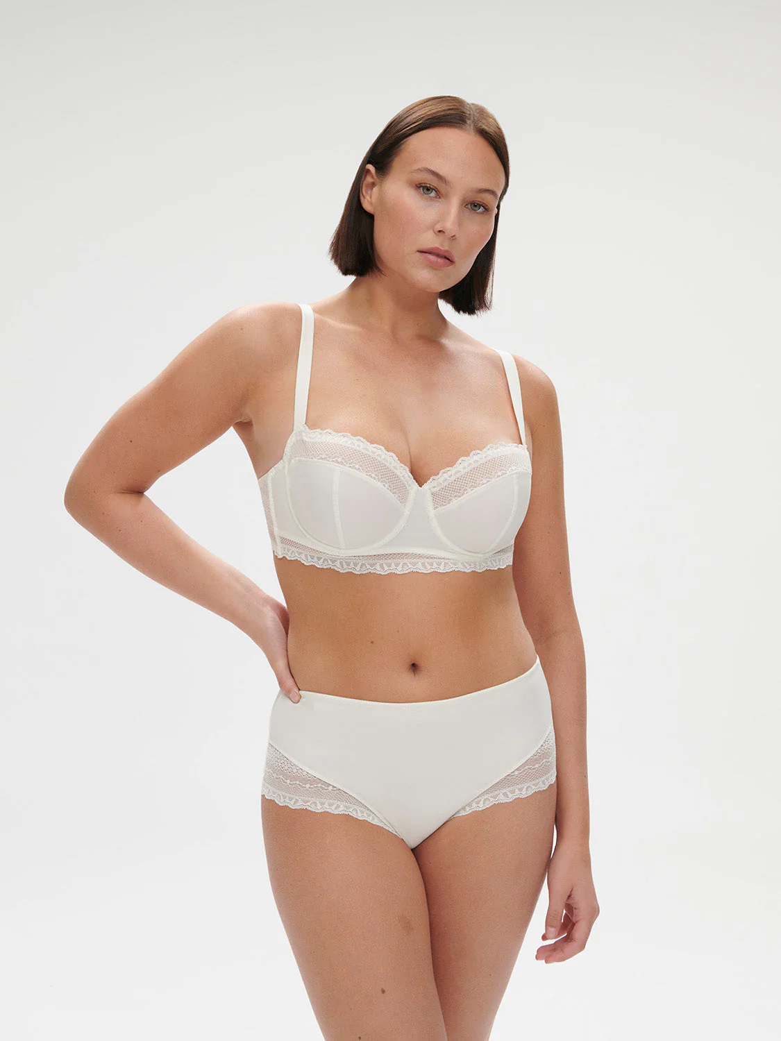 Half cup bra - Natural - Image 12