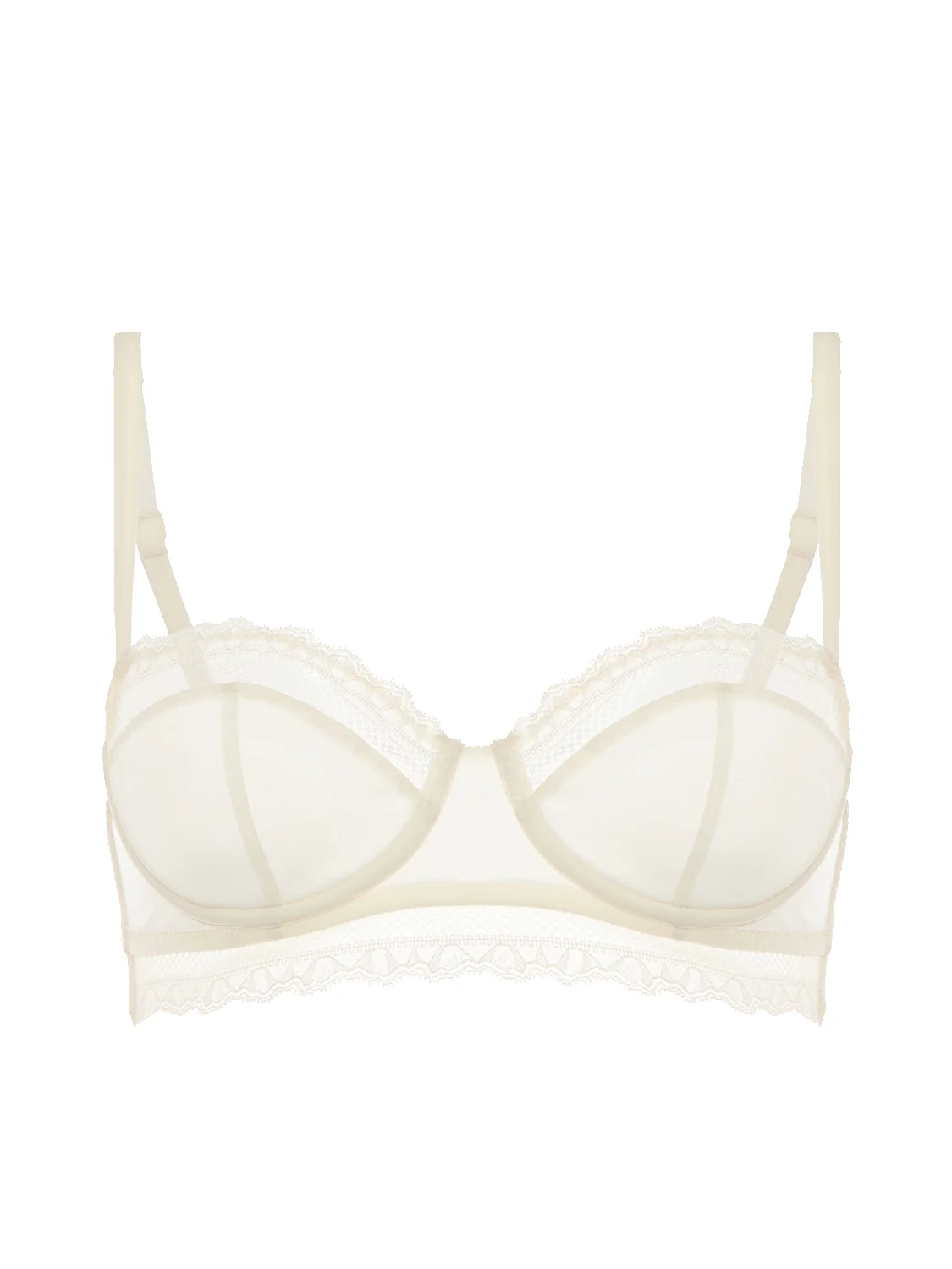 Half cup bra - Natural - Image 15