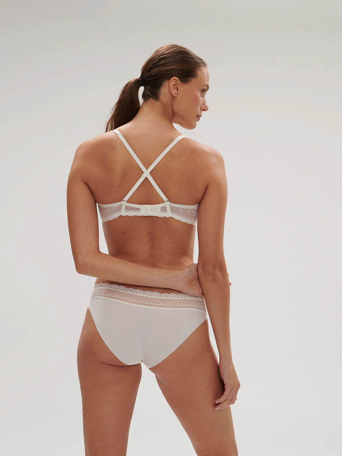 Half cup bra - Natural - Image 7