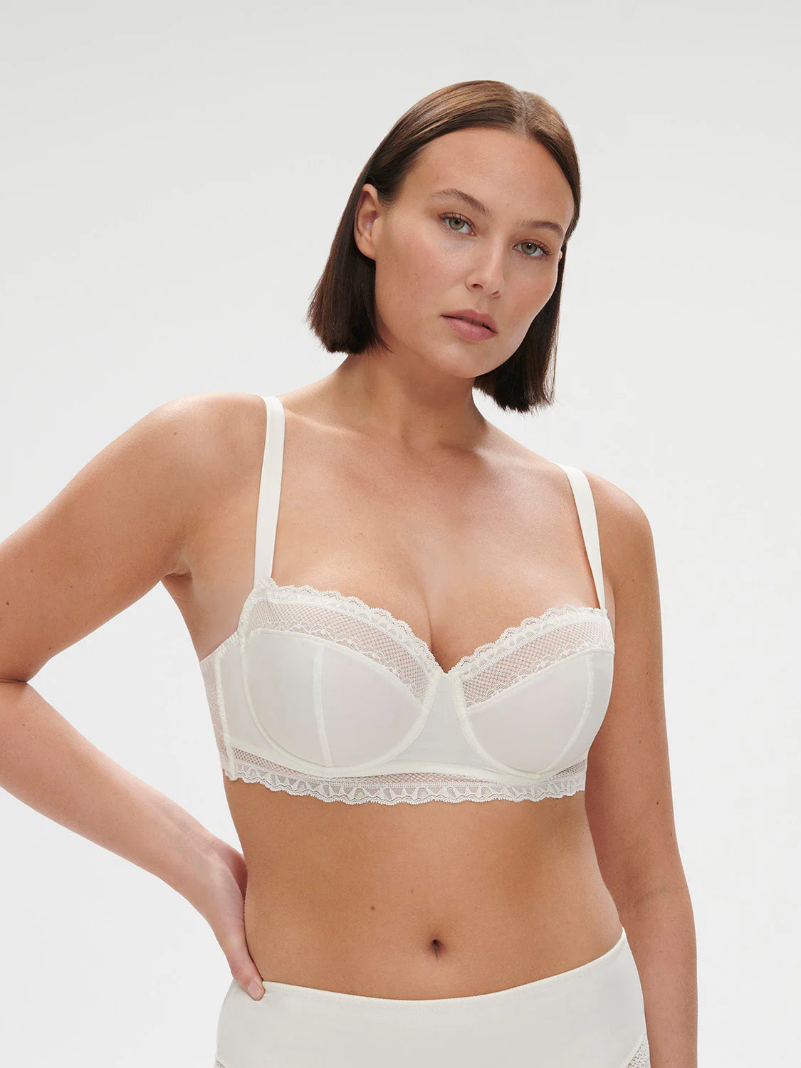 Half cup bra - Natural - Image 8