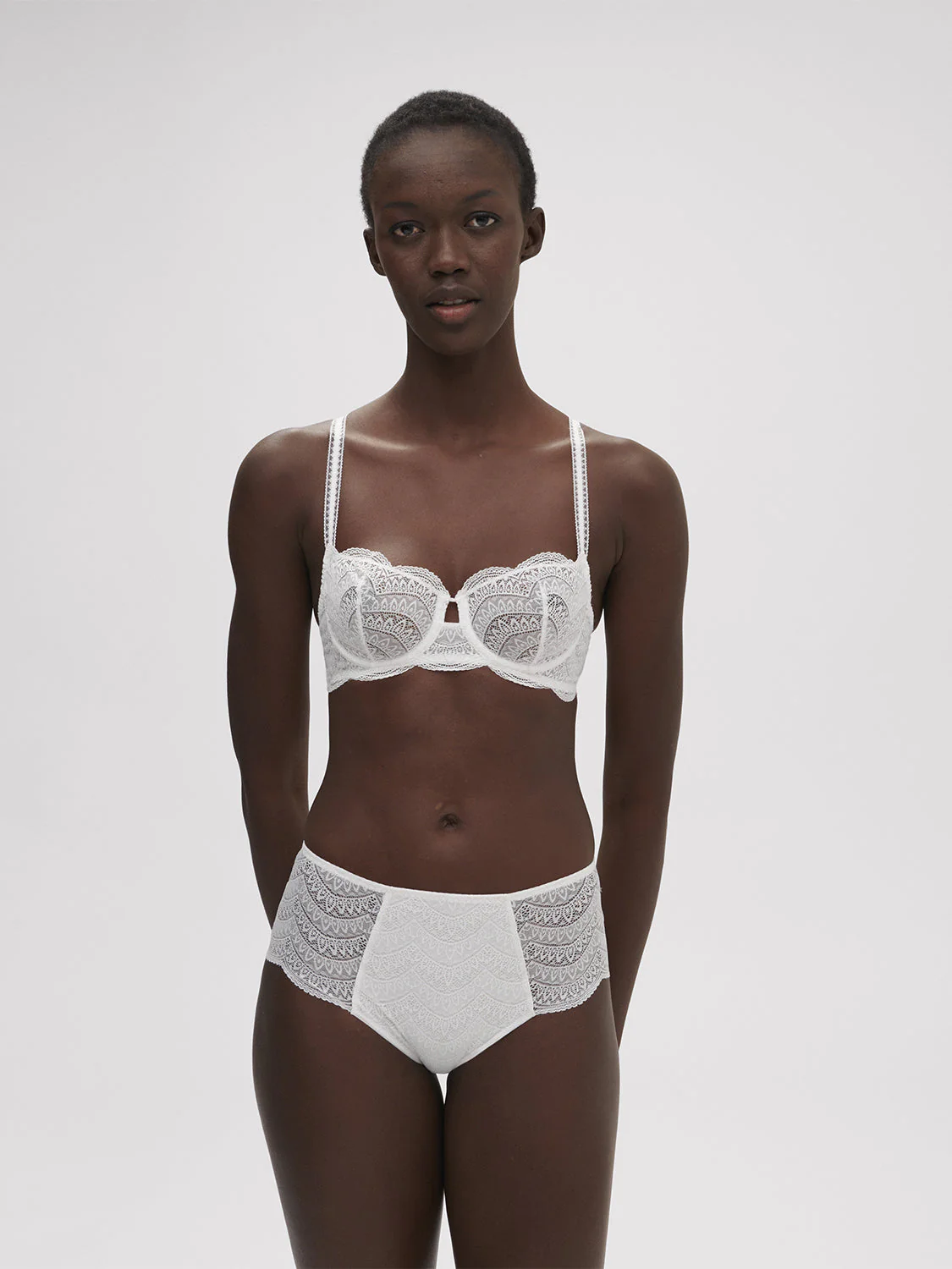 Half cup bra - Natural - Image 3