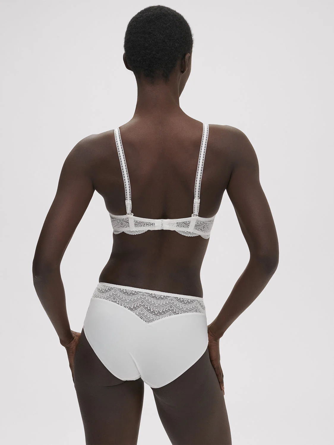 Half cup bra - Natural - Image 4